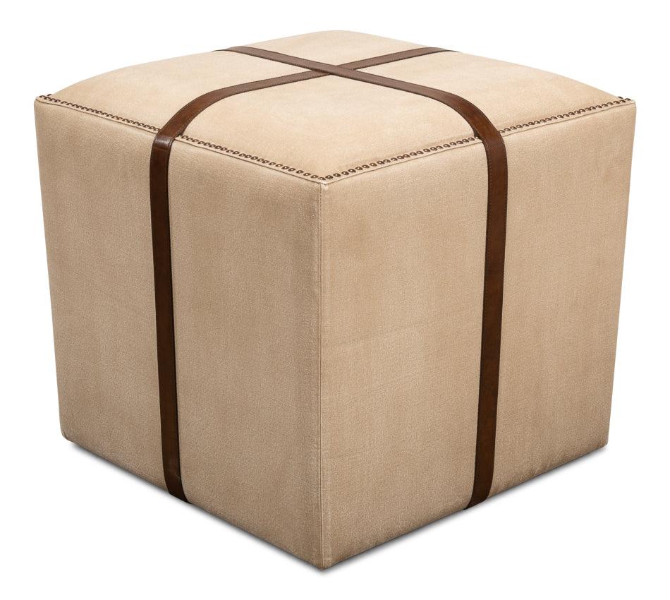 Strap Canvas & Leather Stool - Remutear