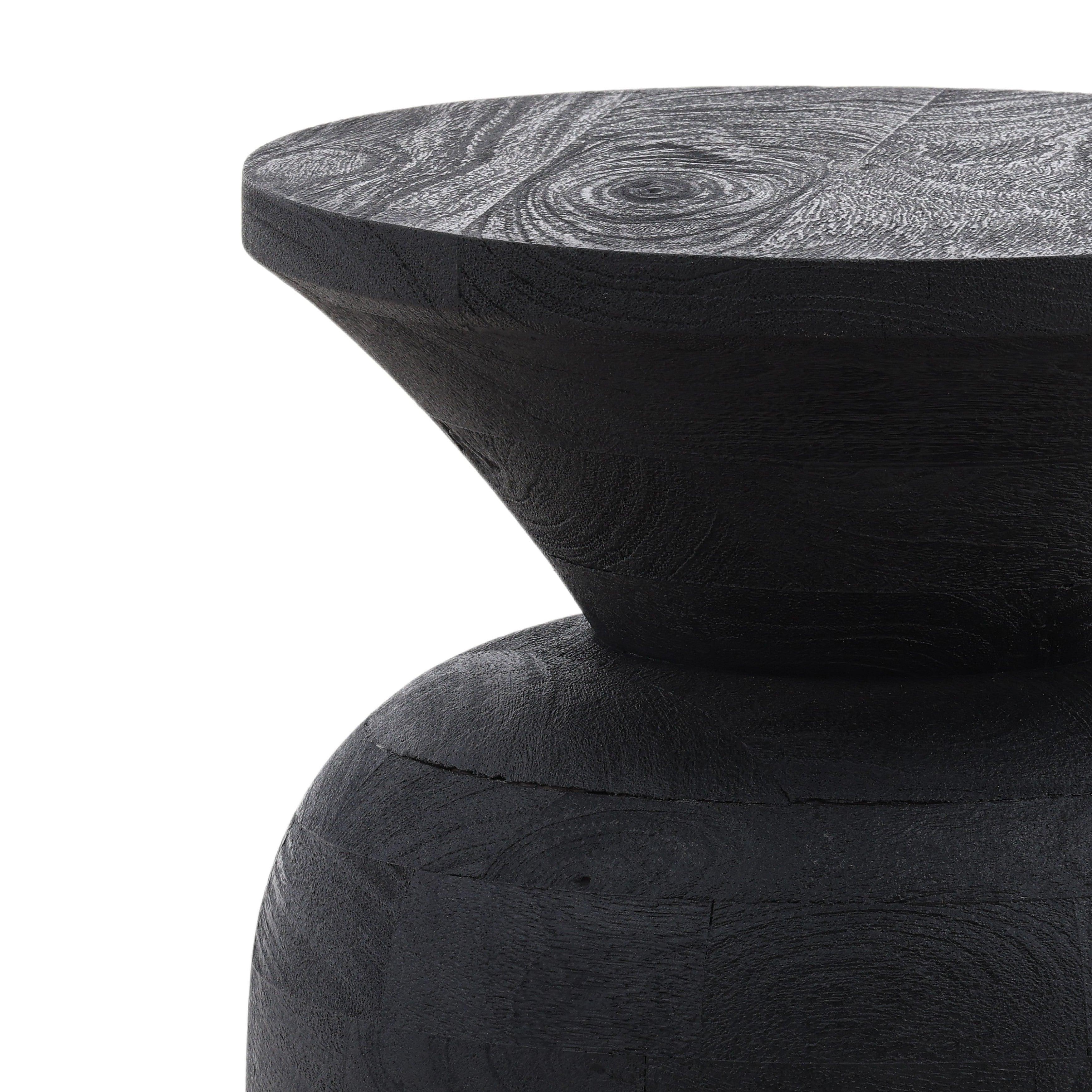Adham End Table Black - Remutear