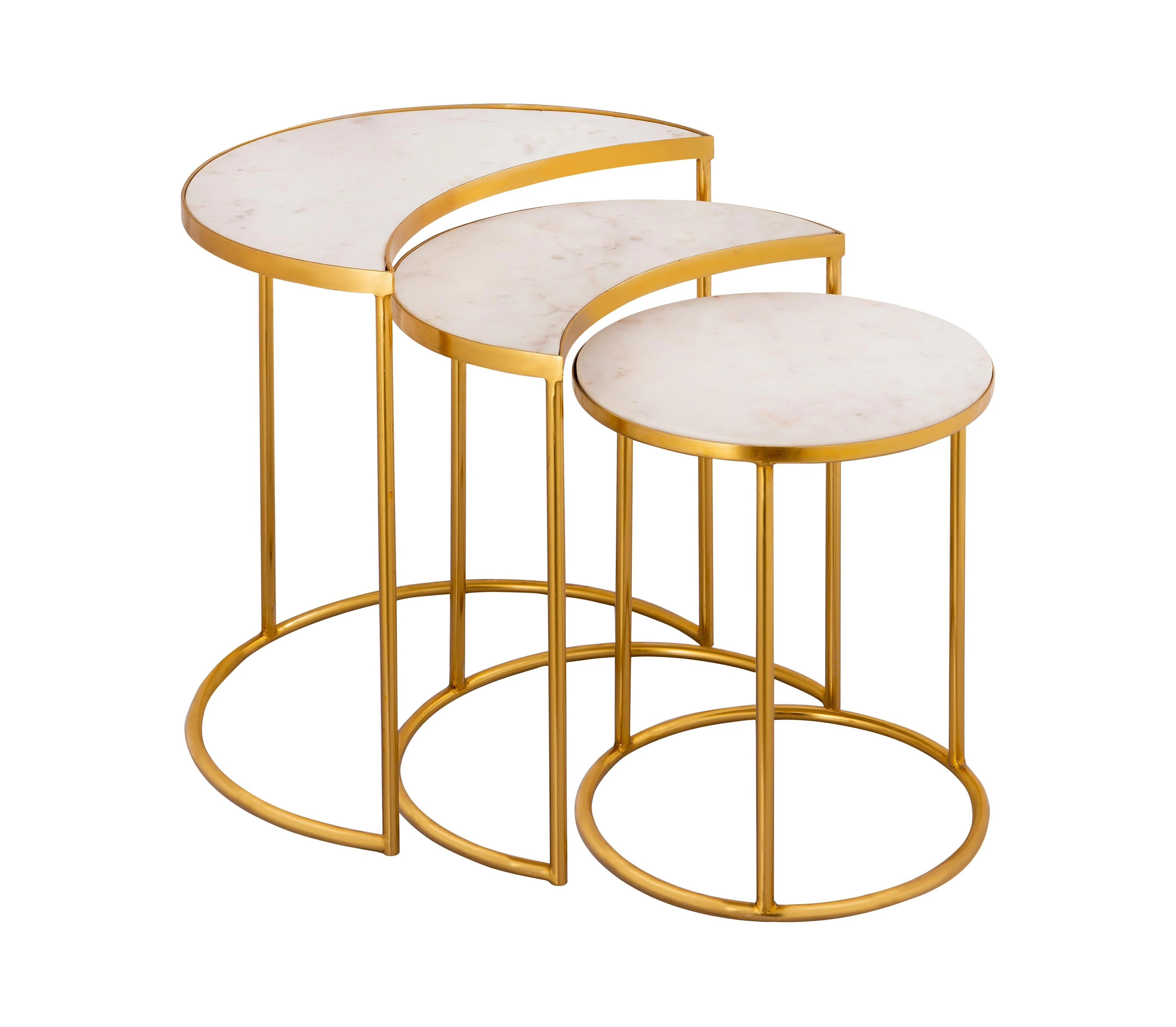 Crescent Nesting Tables - Remutear