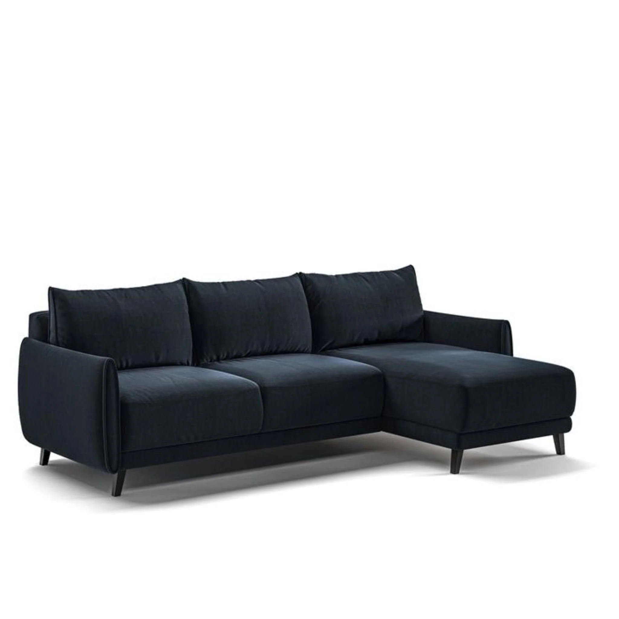 Dolphin Full XL Sleeper Sectional (Reversible Chaise) - Remutear