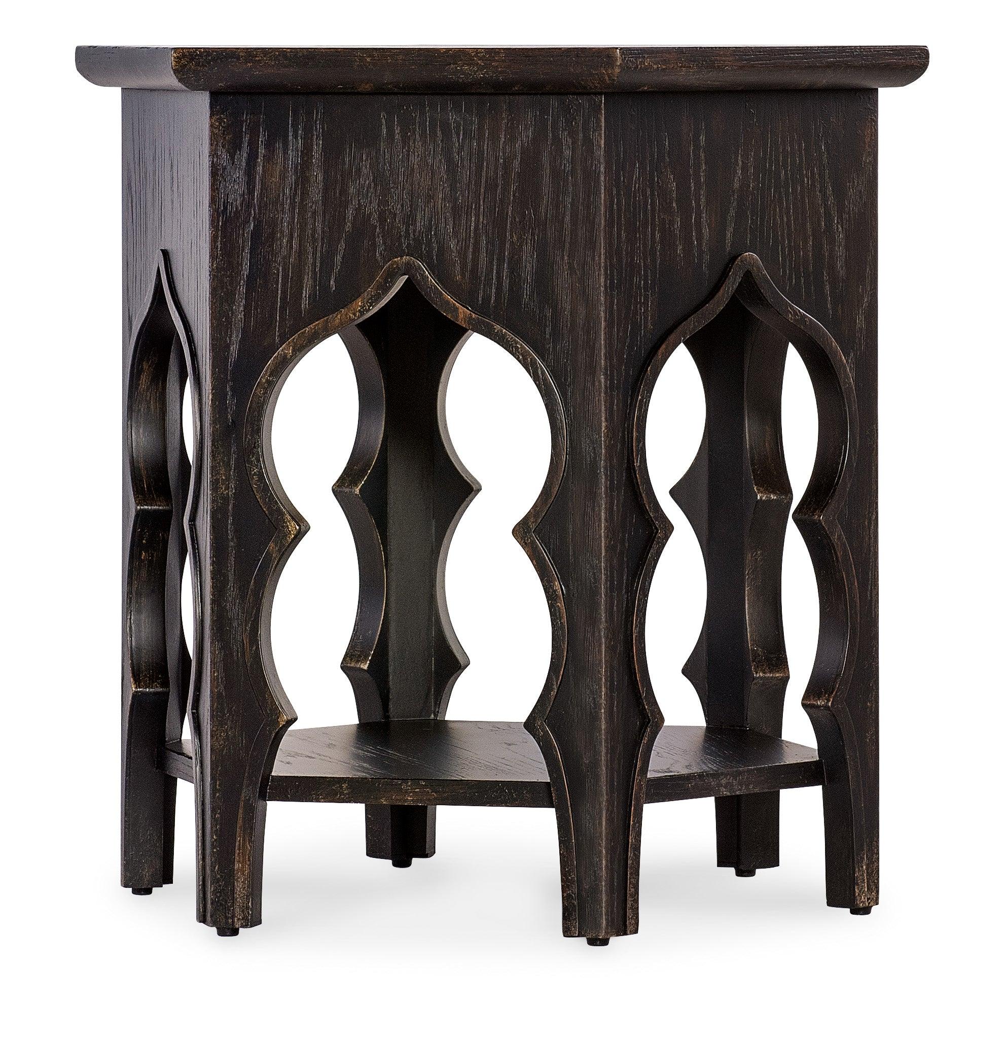 Americana Hexagon End Table - Molasses - Remutear
