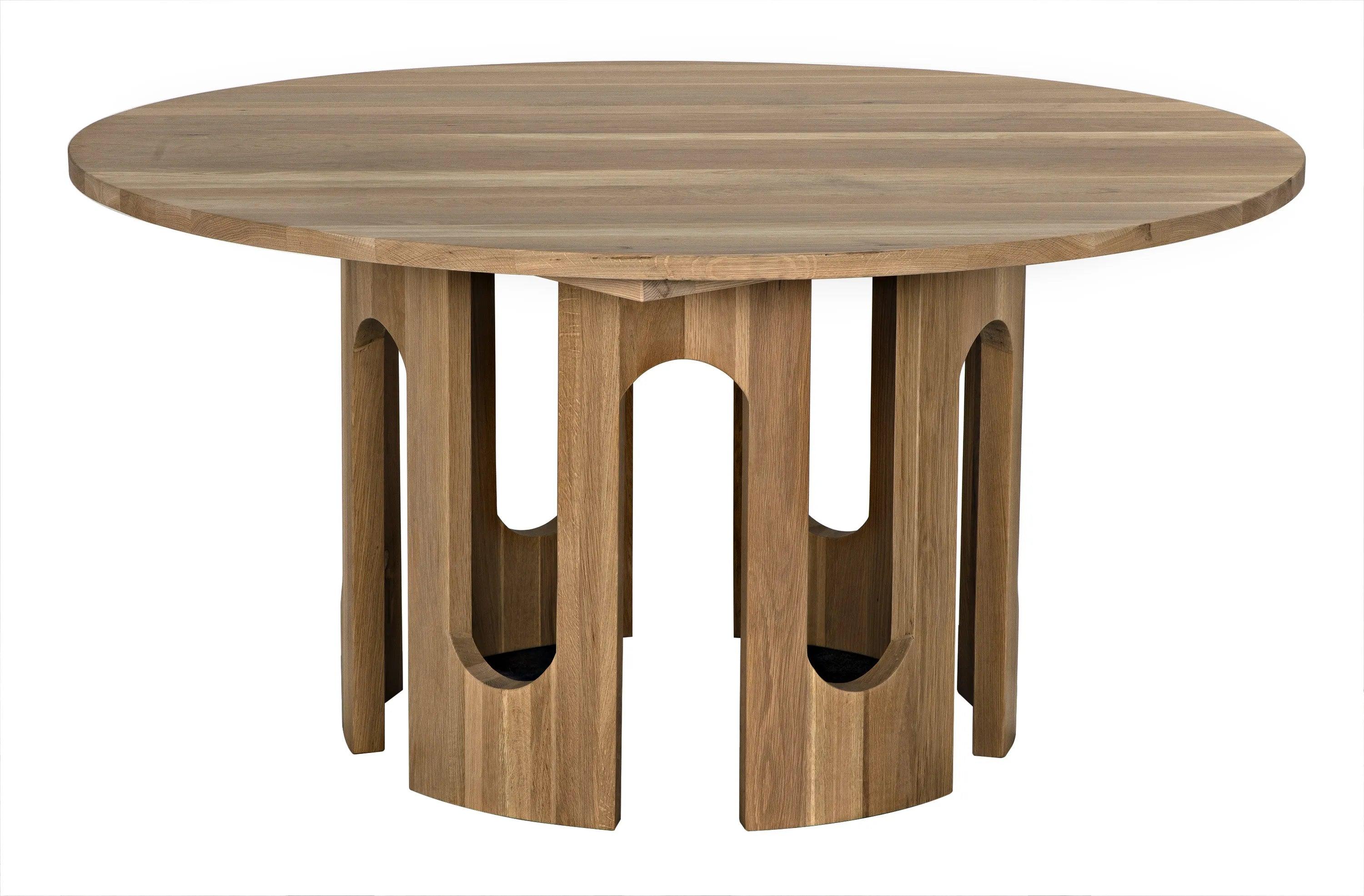 Kirill Table, White Oak - Remutear