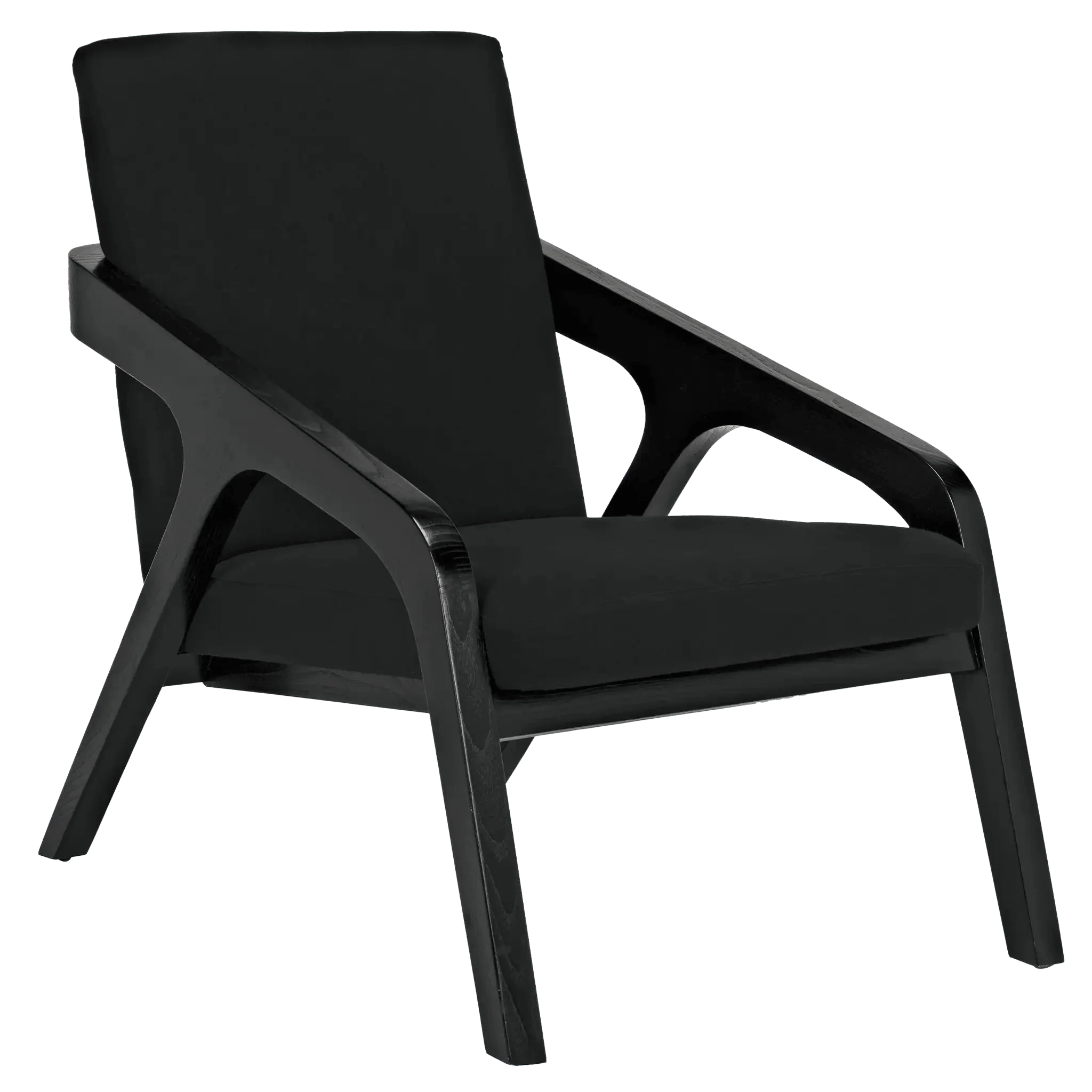 Lamar Chair, Charcoal Black - Remutear