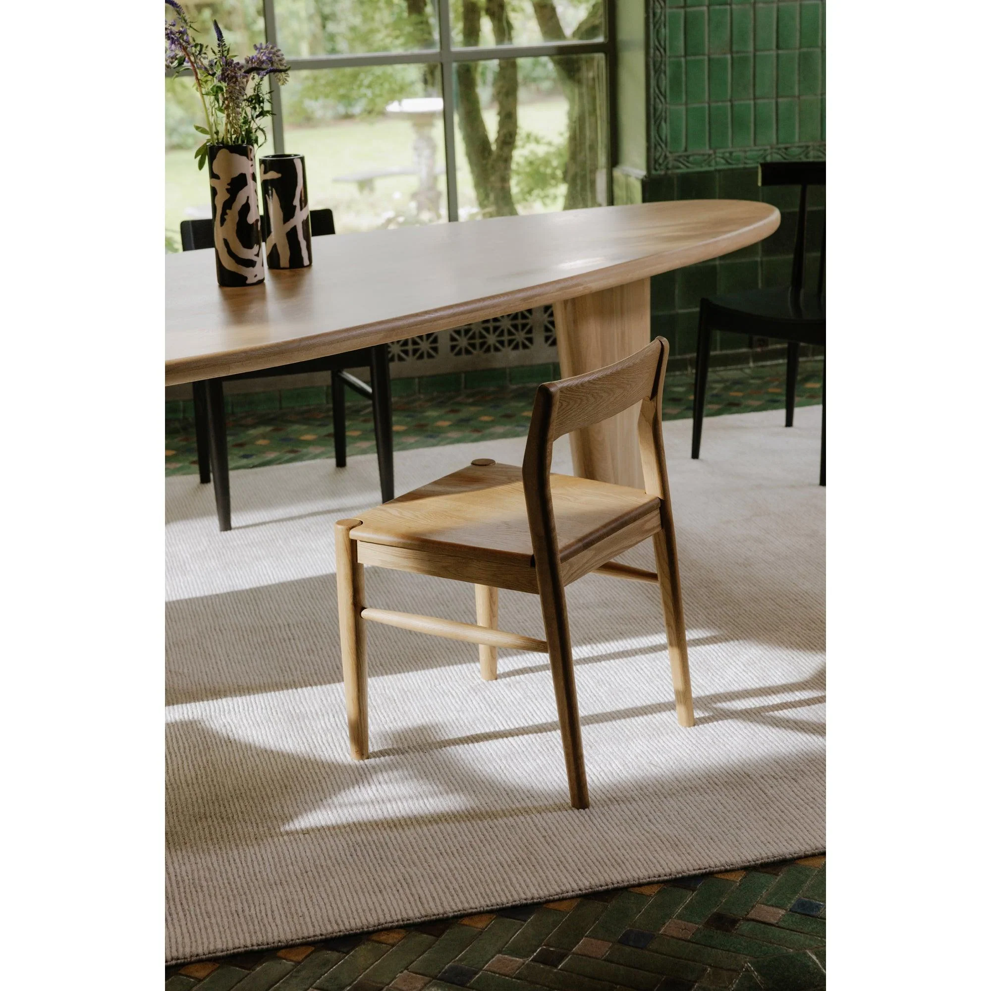 Owing Dining Chair Oak - Set Of Two - Remutear