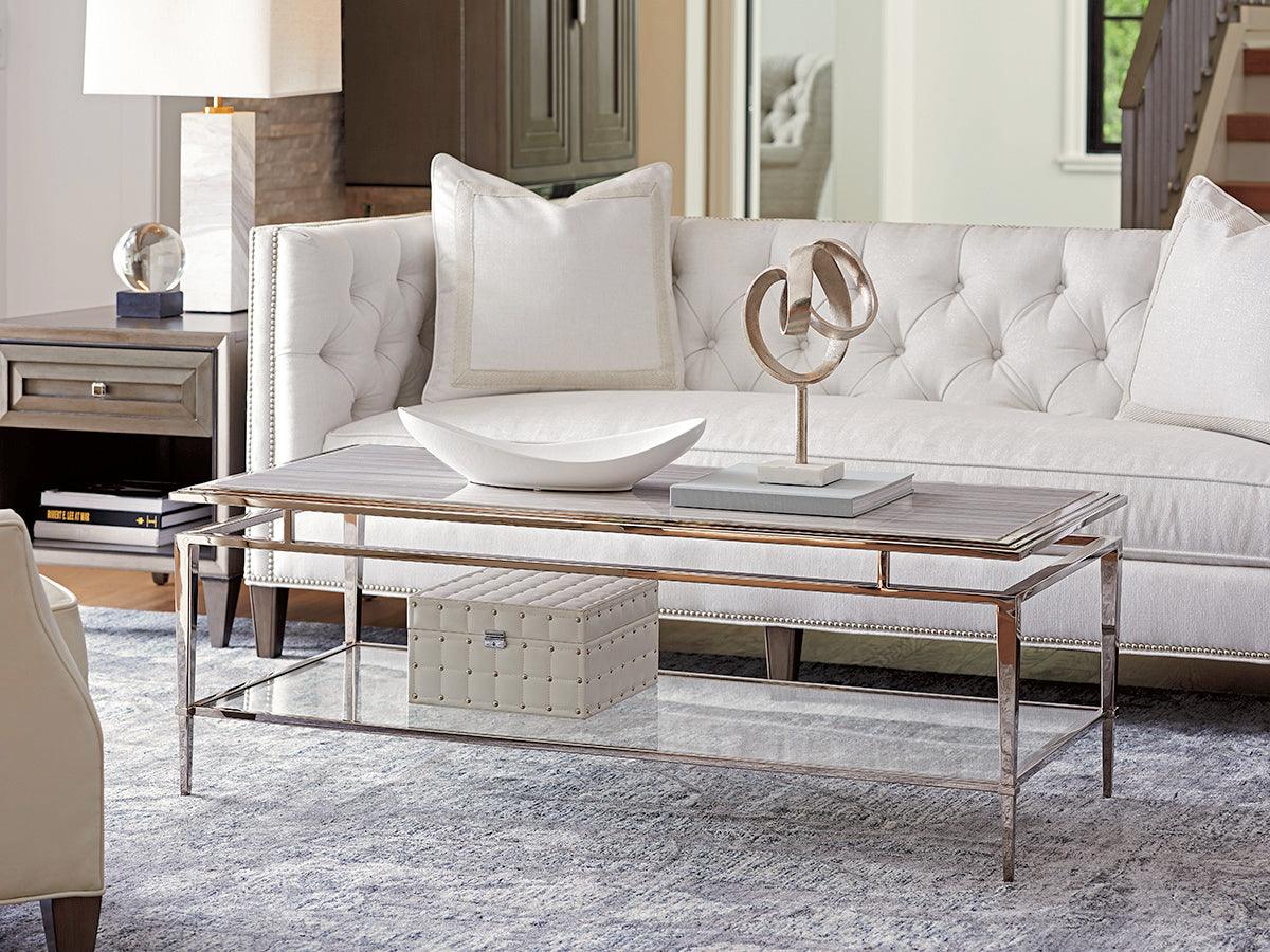 Ariana Athene Stainless Cocktail Table - Remutear