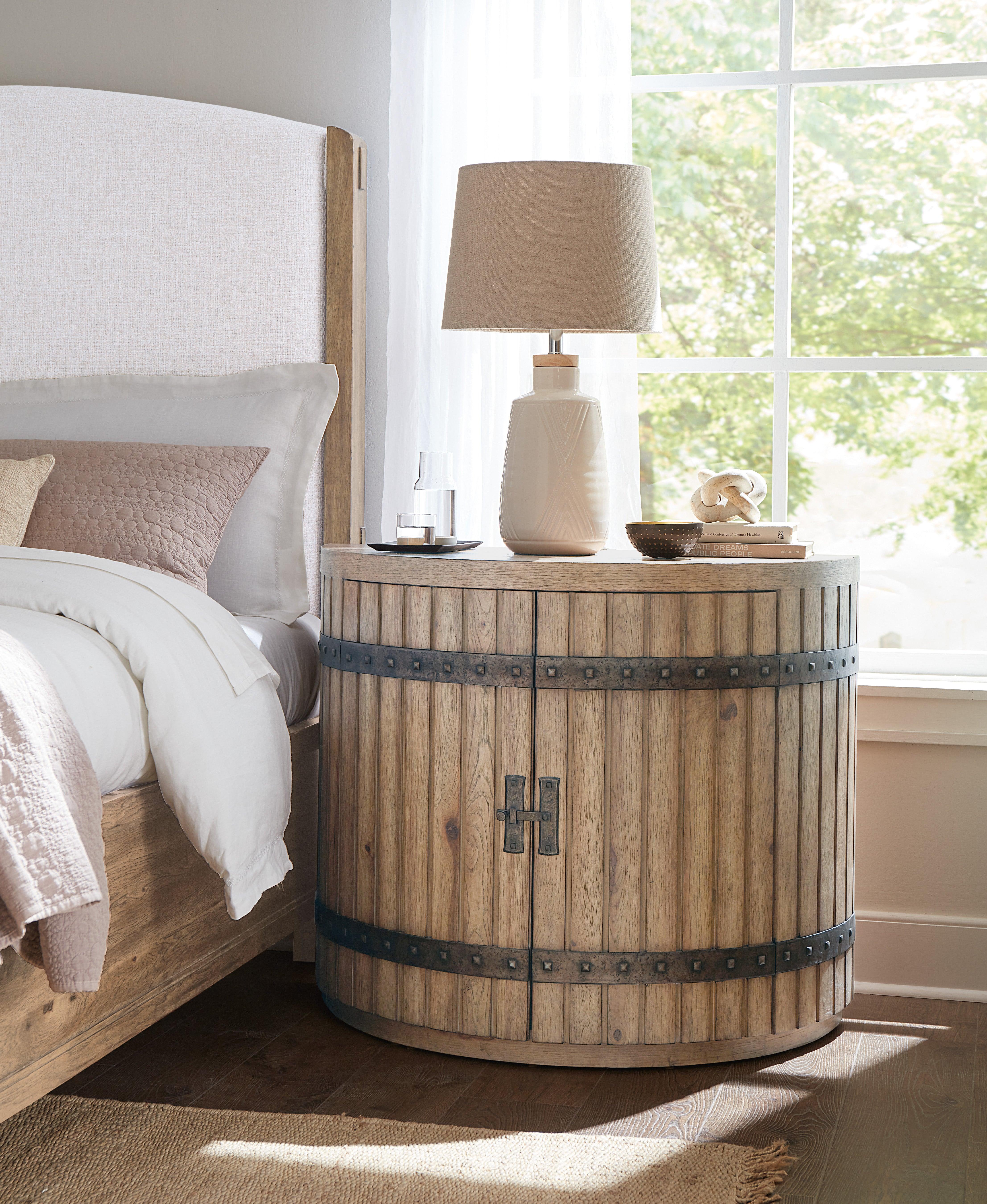 Vineyard Row Demilune Nightstand - Remutear