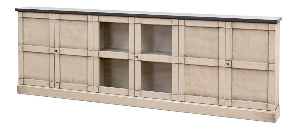 Six Door Console Washed Grey - Stone Grey - Remutear