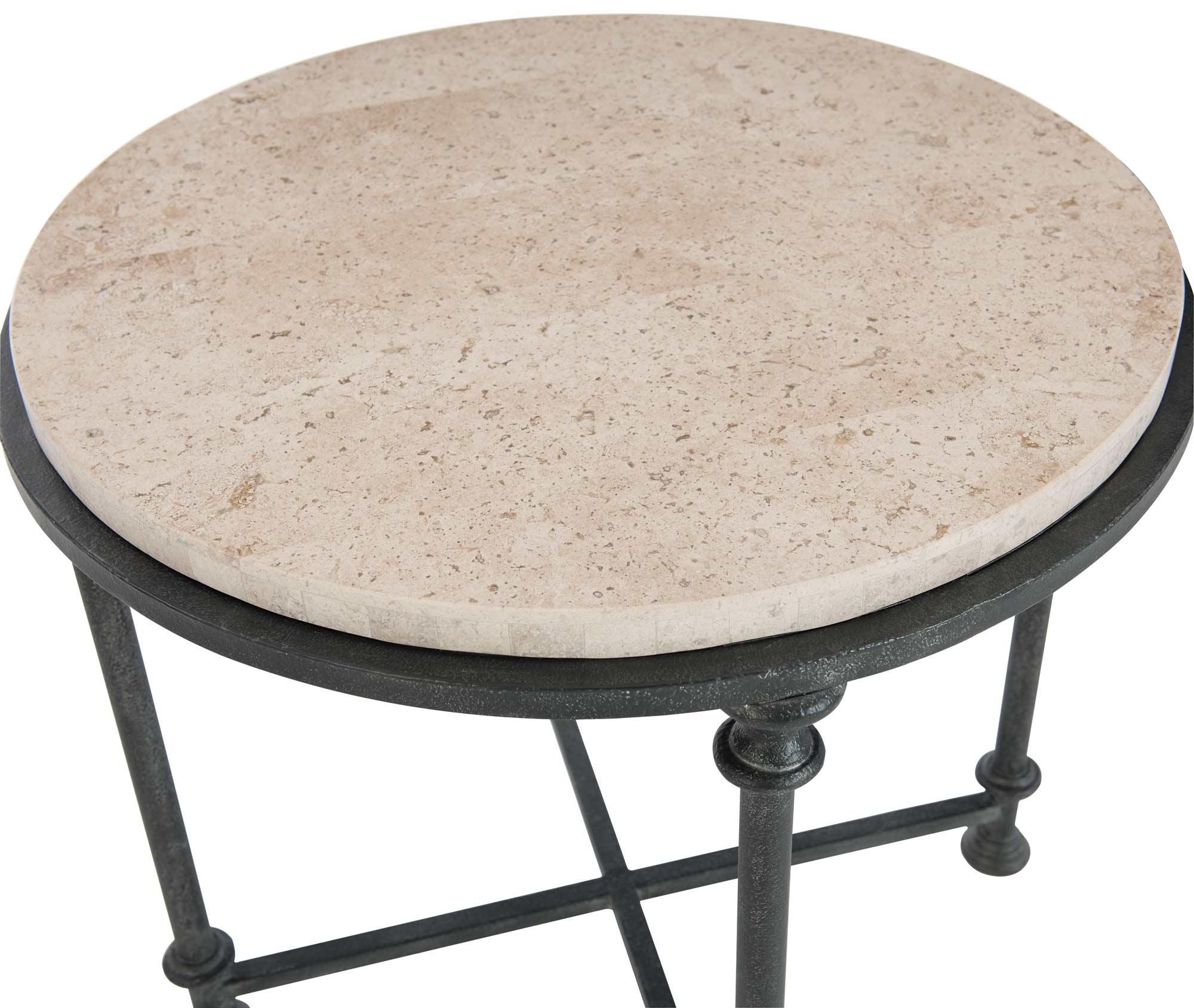 GALESBURY END TABLE RIUND - Remutear