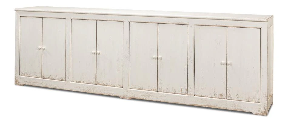 Eight Is Enough Sideboard - Whitewash - Remutear