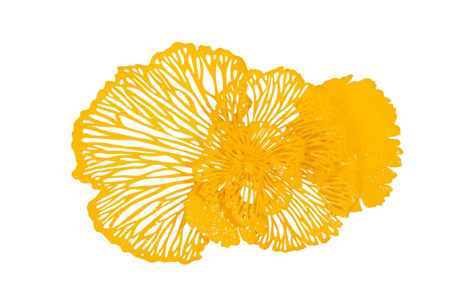 Flower Wall Art, Medium, Dandelion, Metal - Remutear