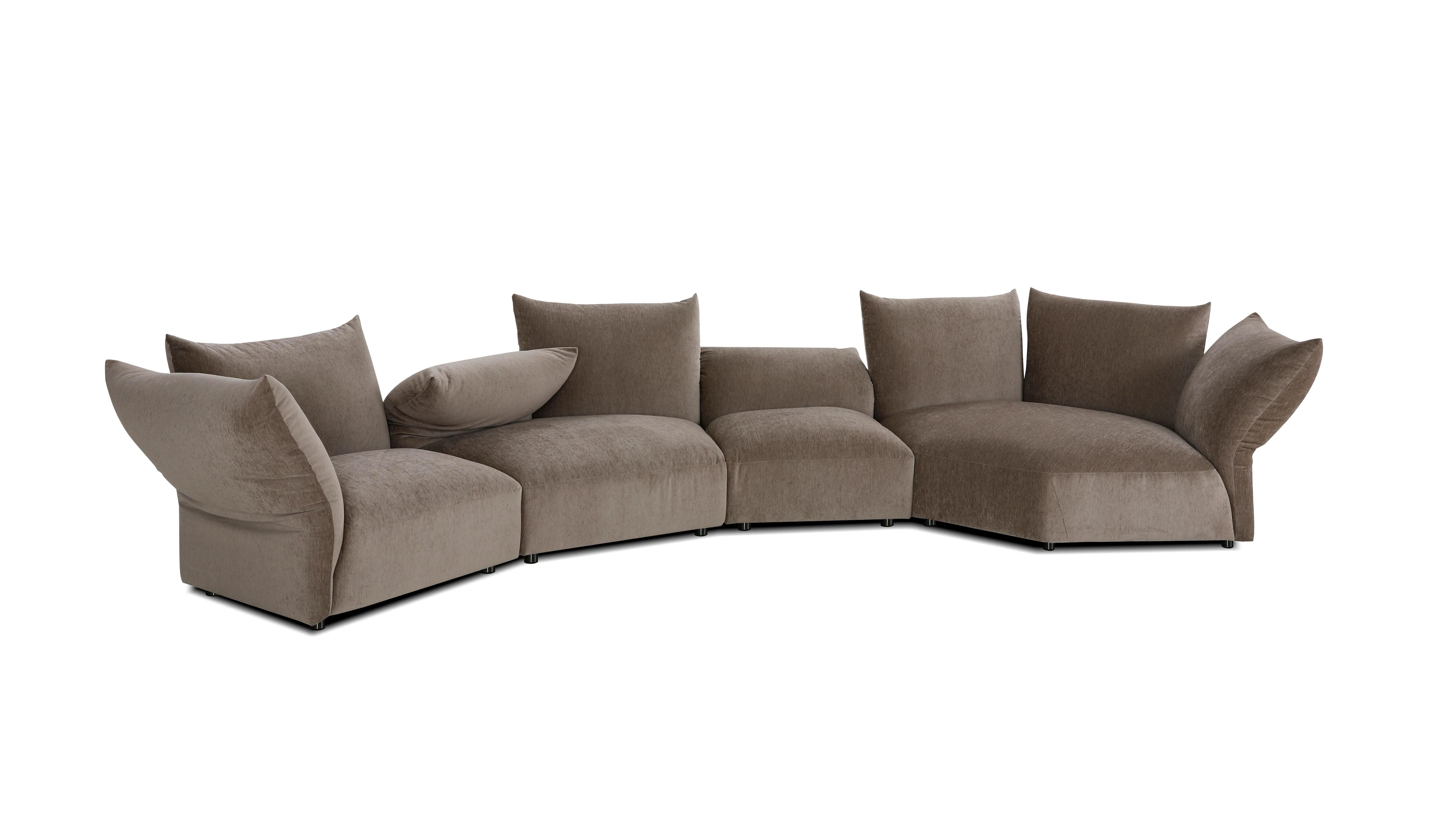 TOBAGO Sectional Chaise Facing Left 4-Piece - Remutear