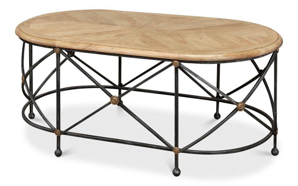 Drum & Fife Oval Coffee Table - Remutear