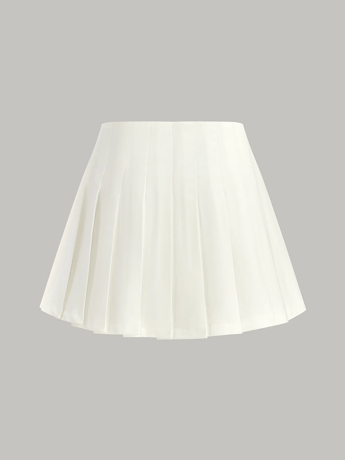 Mid-Waisted Pleated Skirt - Remutear