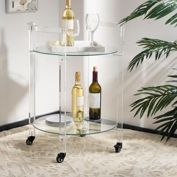 JULES 2 TIER ACRYLIC BAR CART - Remutear