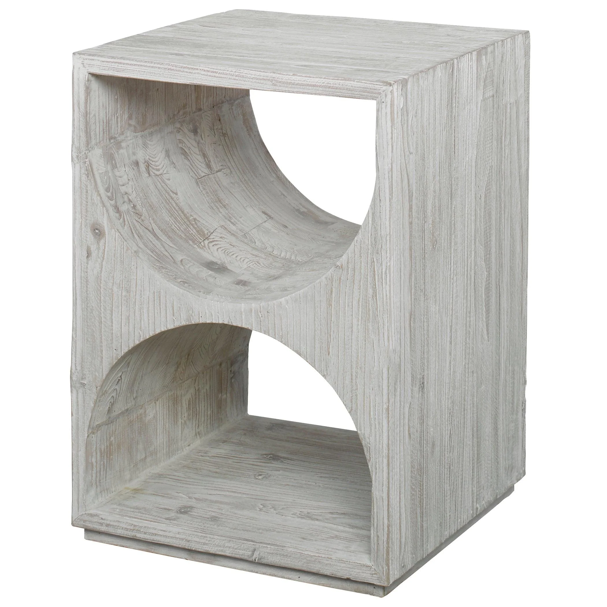 Hans White Side Table - Remutear