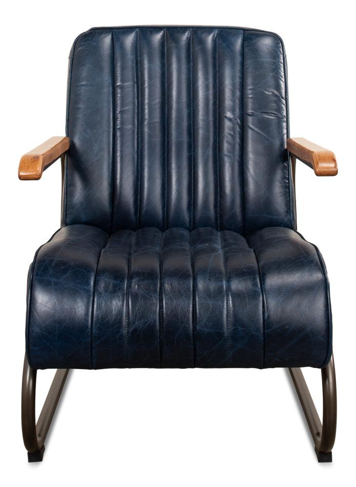 Bel-Air Arm Chair - Blue - Remutear