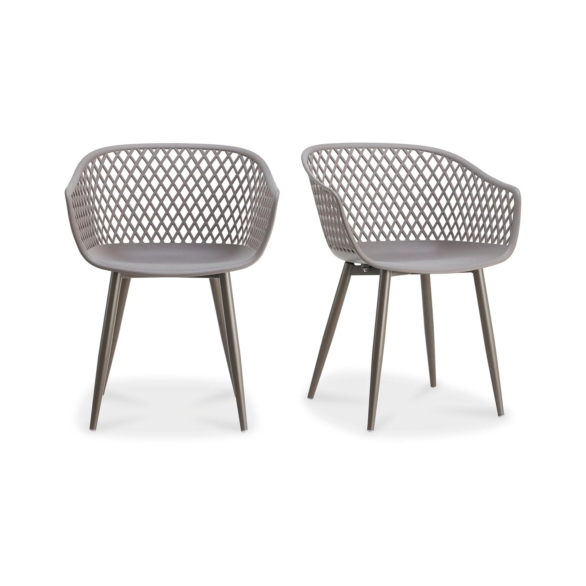 Piazza Outdoor Chair Grey - Set Of Two - Remutear