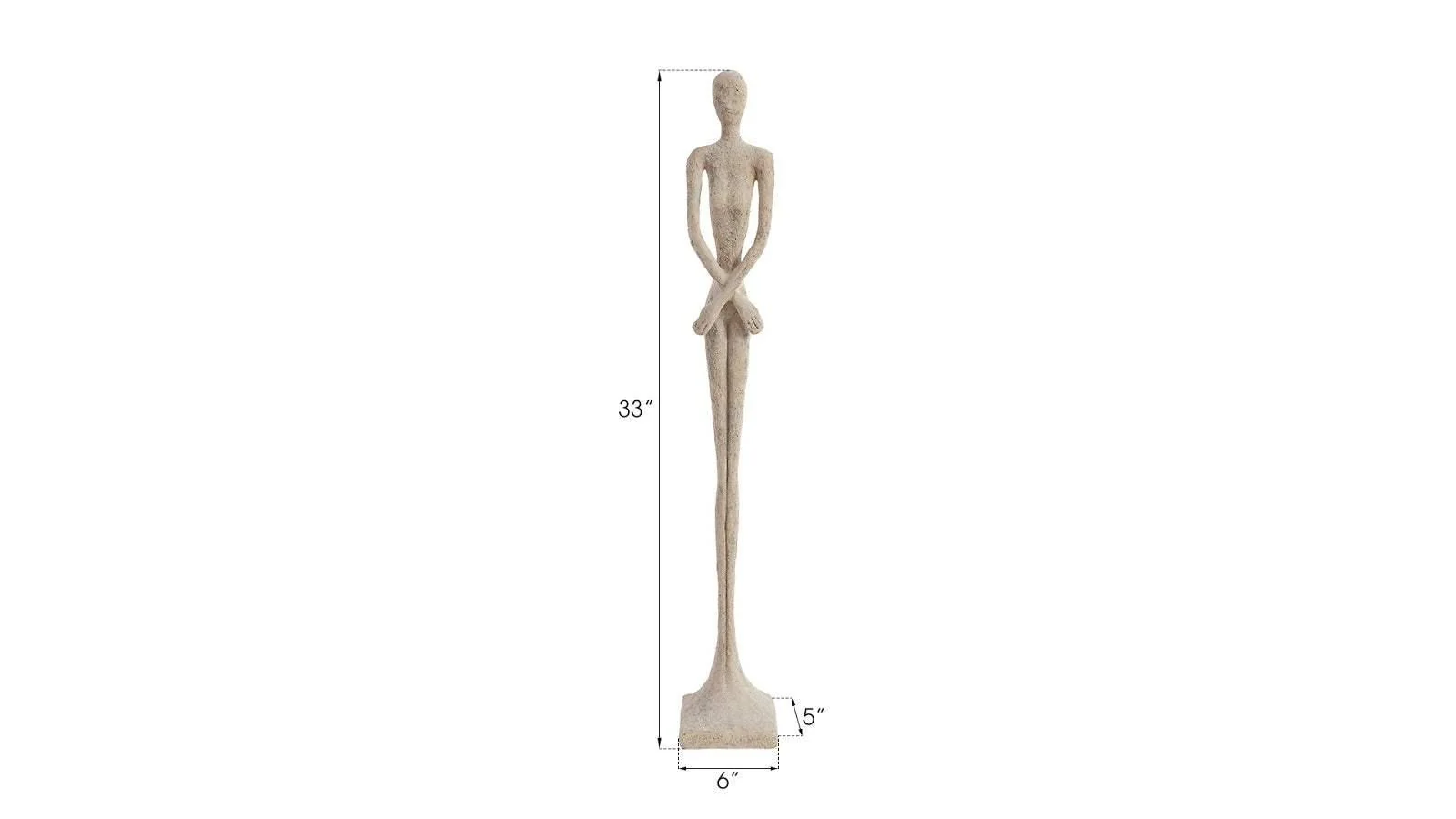 Lottie Sculpture, Small, Resin, Roman Stone - Remutear