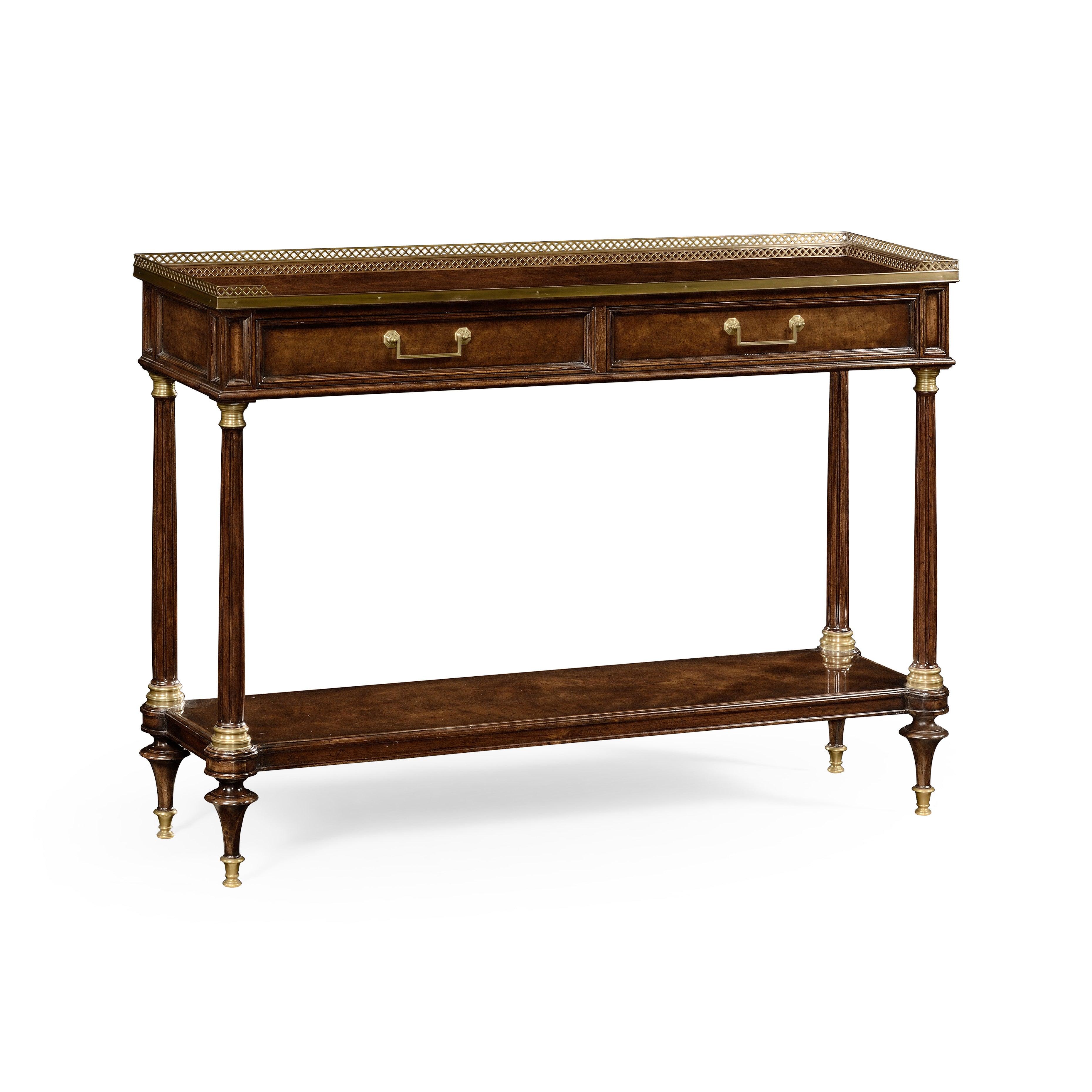 Brompton Mahogany Console Table - Remutear