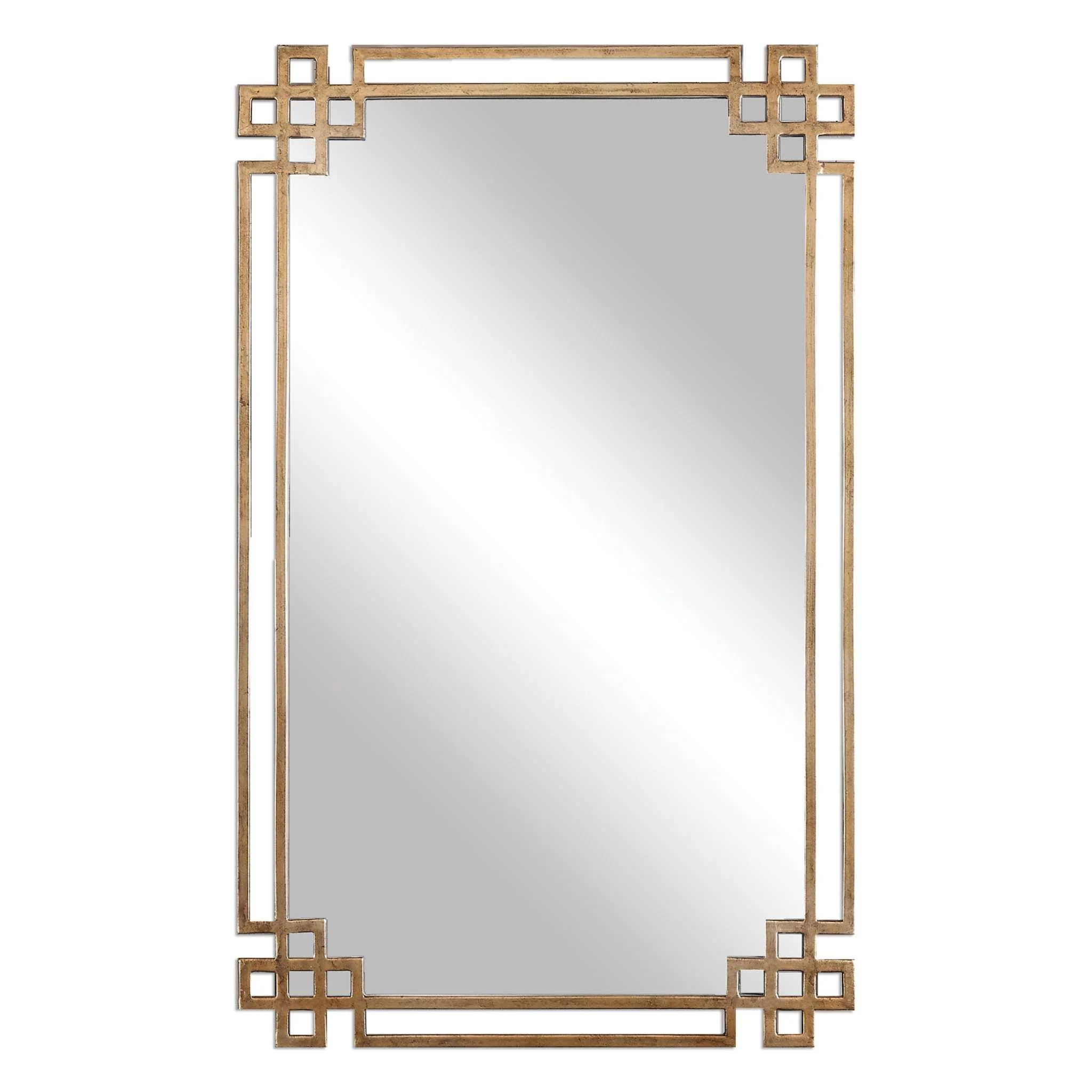 DEVOLL ANTIQUE GOLD MIRROR - Remutear