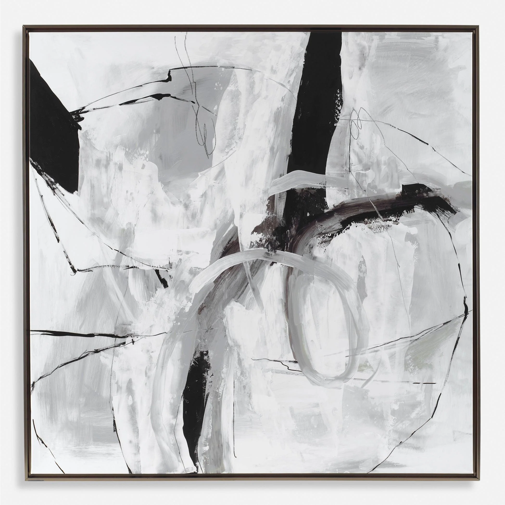 Looping Eternity Framed Abstract Art - Remutear