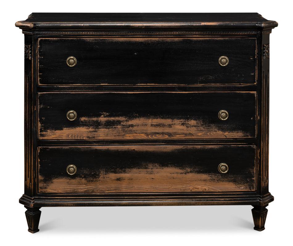 Fisher Commode With Onyx Finish - Remutear