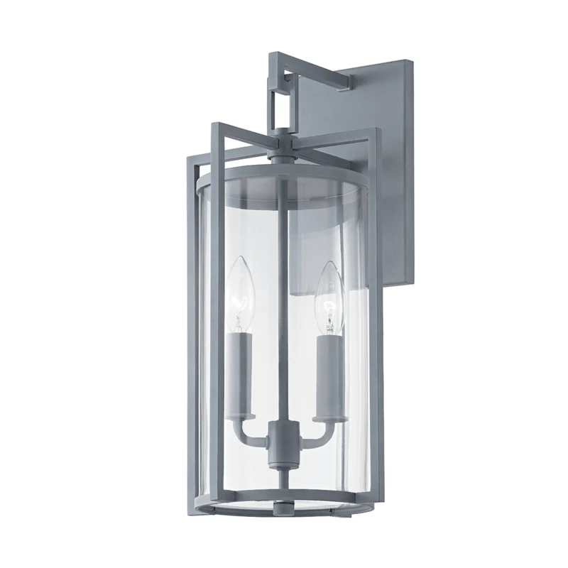 PERCY 2 LIGHT MEDIUM EXTERIOR WALL SCONCE - Remutear