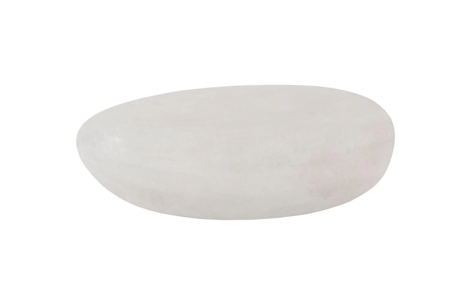 River Stone Coffee Table, Small, Roman Stone Finish - Remutear
