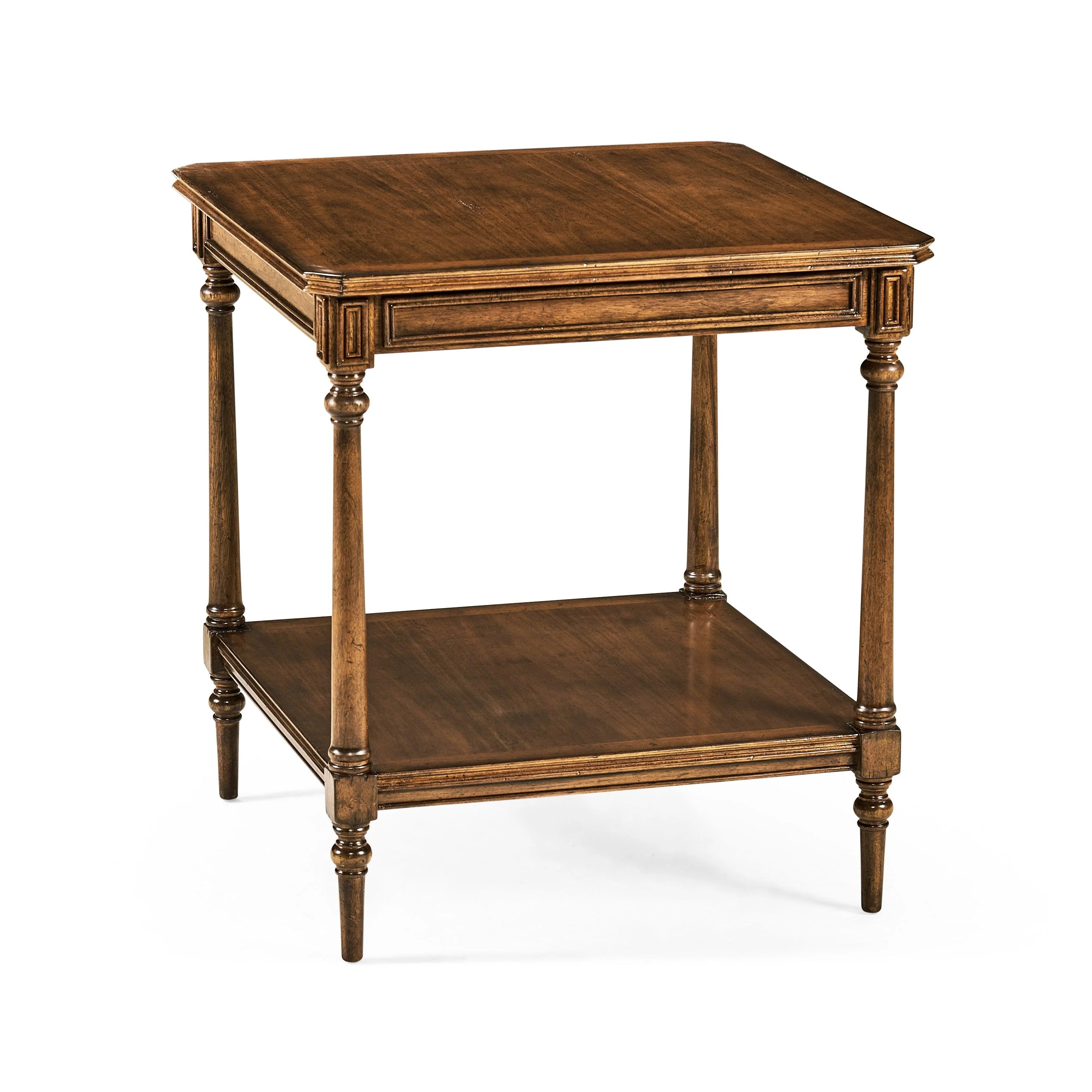 Casual Accents Victorian Style Walnut Side Table - Remutear
