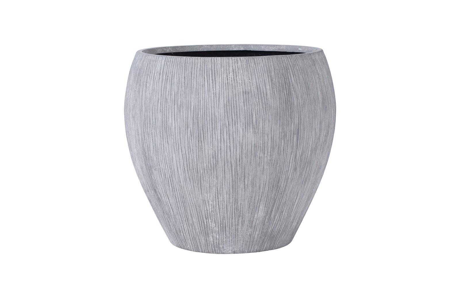 Brianna String Planter, Raw Gray, LG - Remutear
