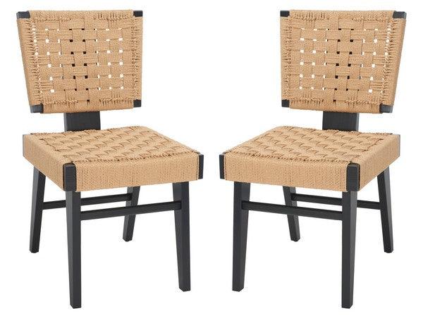 SUSANNE WOVEN DINING CHAIR (SET OF 2) - Remutear