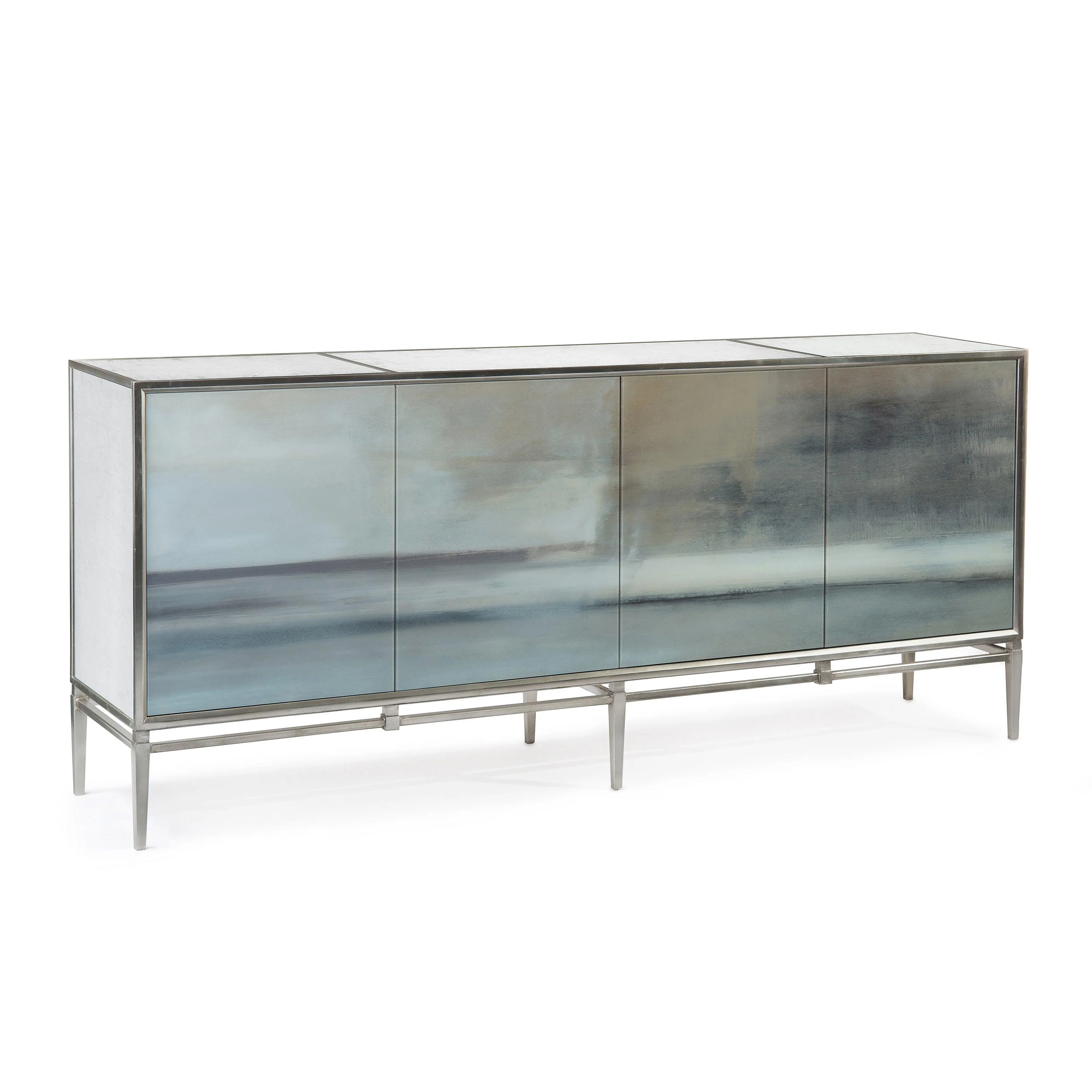 Carol Benson-Cobb's Slated Four-Door Credenza - Remutear