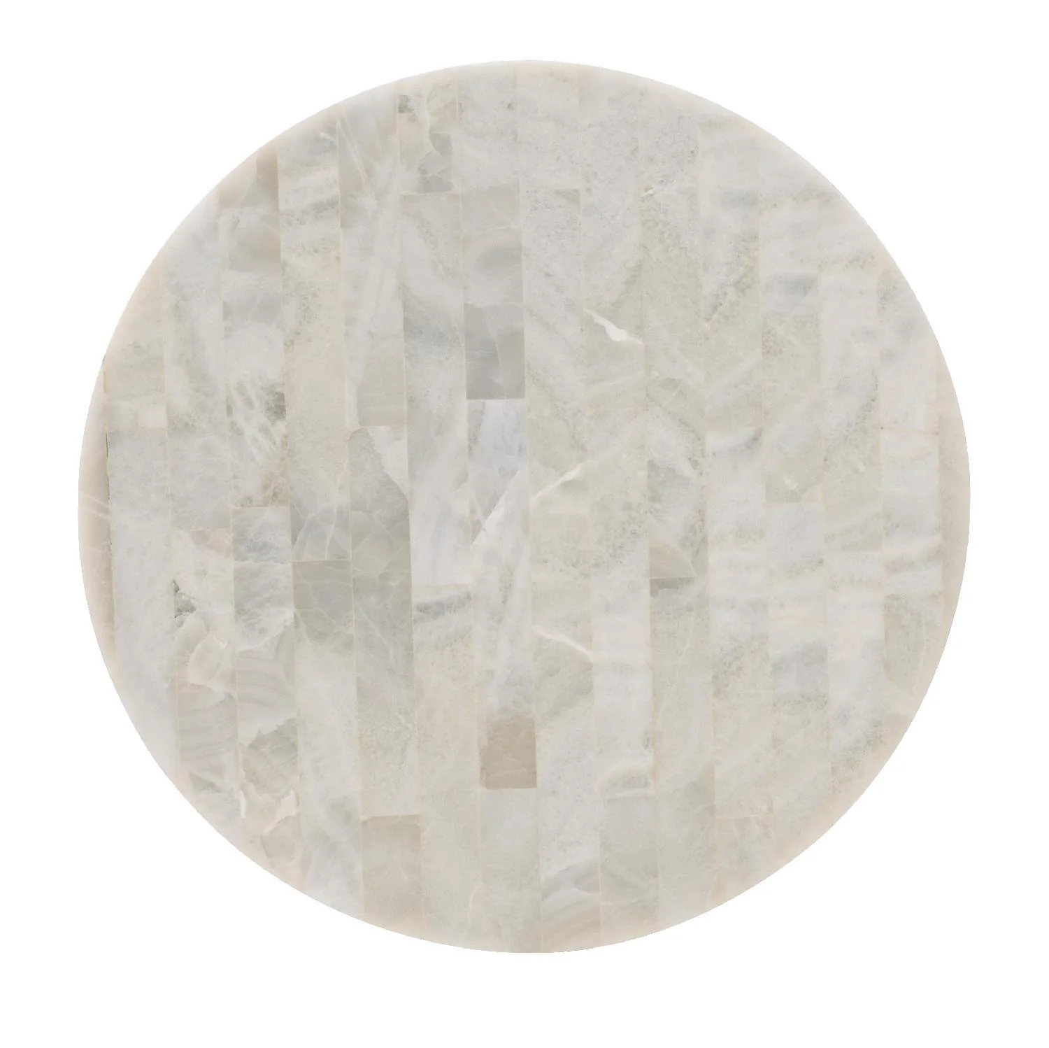 Melange Corrina Round Lamp Table - Remutear