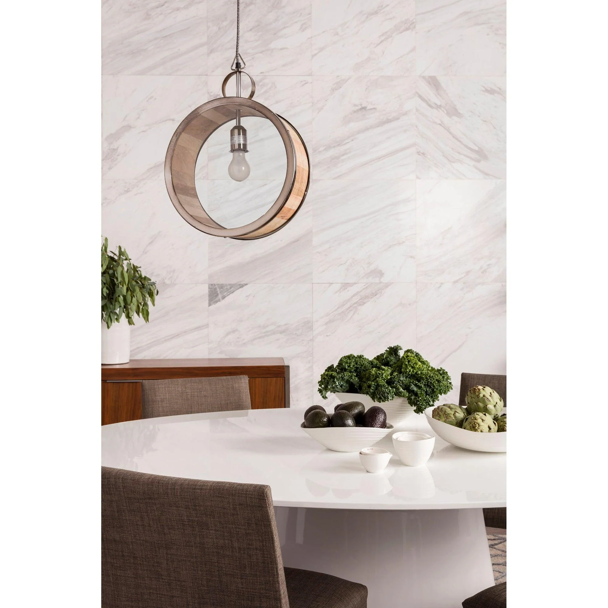 Otago Oval Dining Table White - Remutear