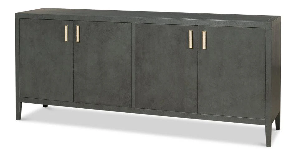Blanco 4 Door Buffet - Stone Grey - Remutear
