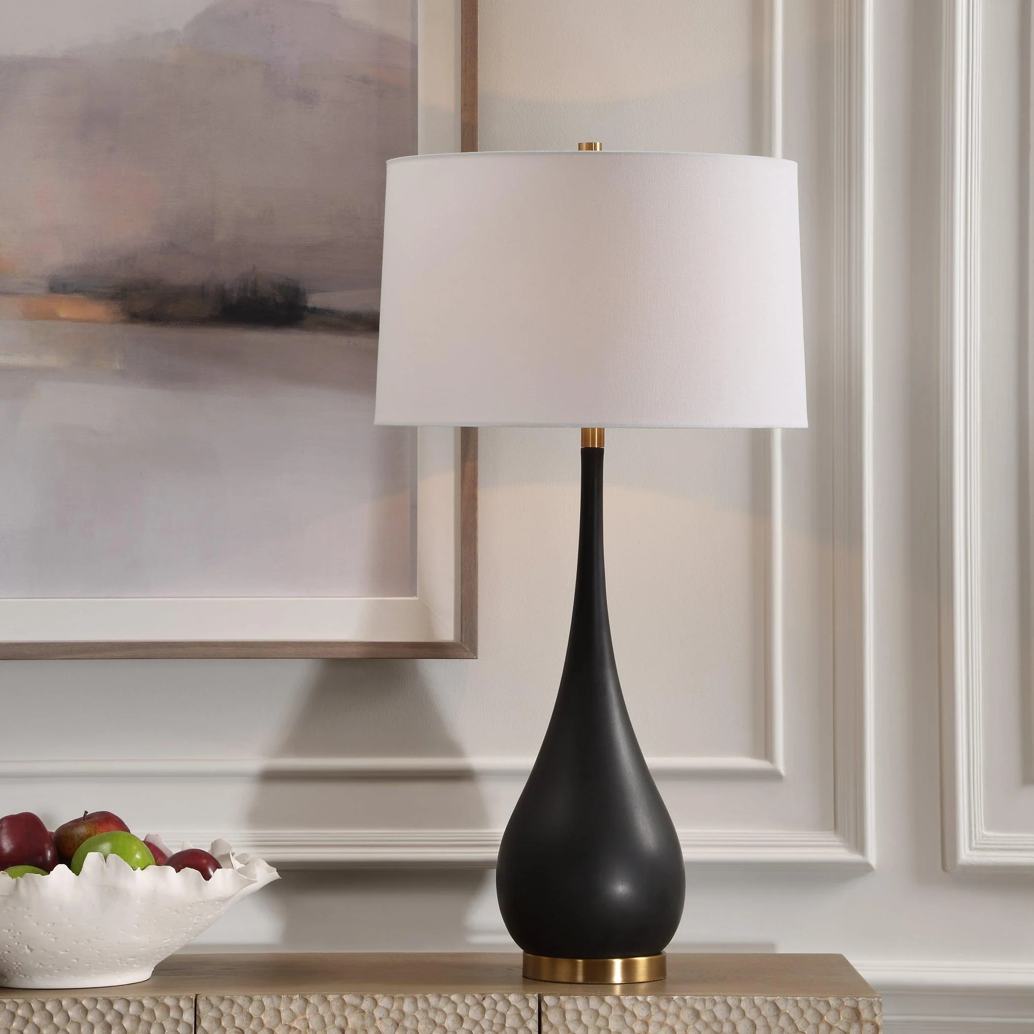 Nocturnal Black Table Lamp - Remutear