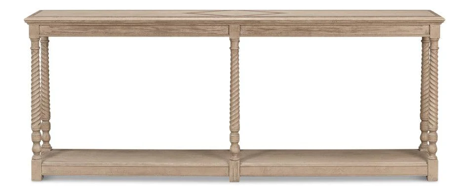 Sierra Equestrian Console Table Barn Gry - Remutear