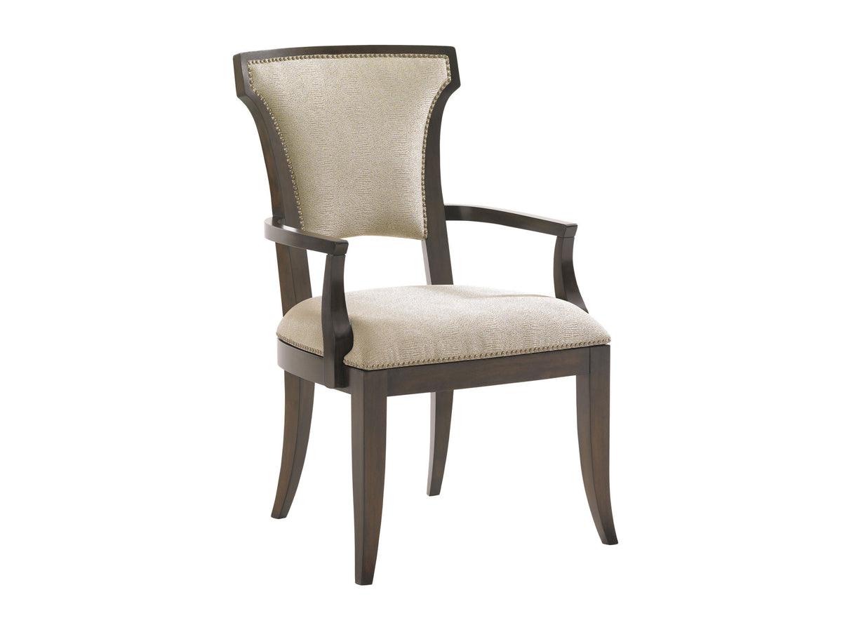 Tower Place Seneca Upholstered Arm Chair - Remutear