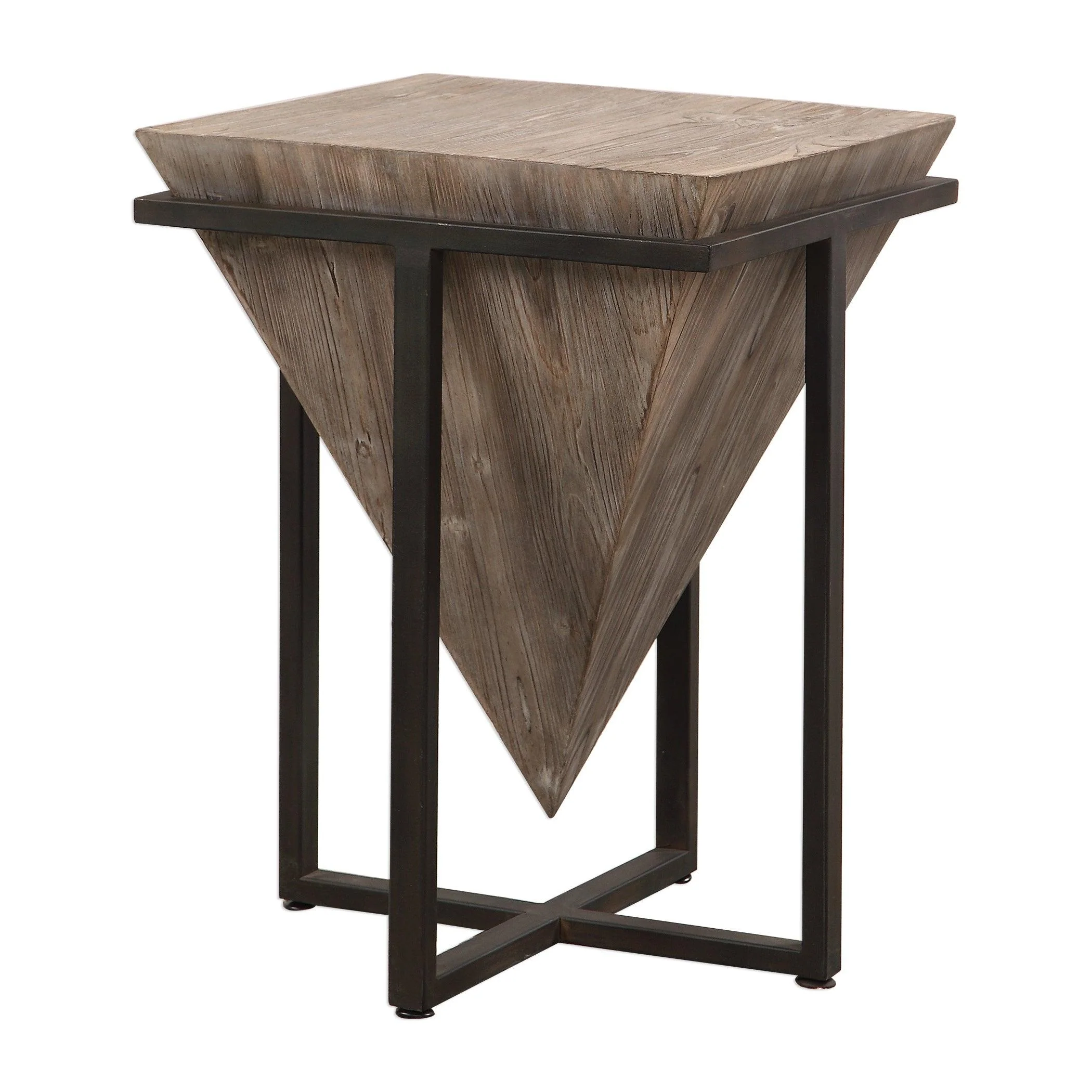 BERTRAND WOOD ACCENT TABLE - Remutear