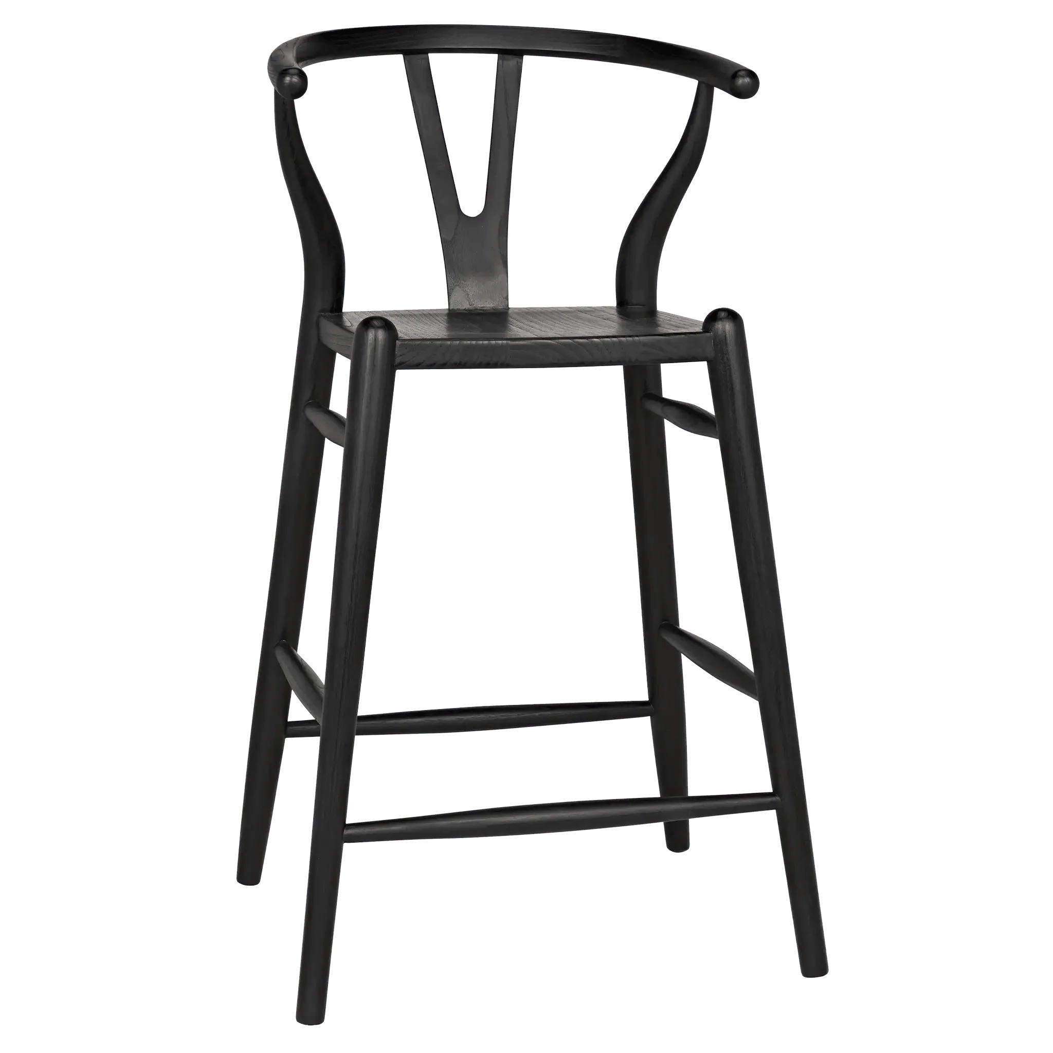 Zola Counter Stool, Charcoal Black - Remutear