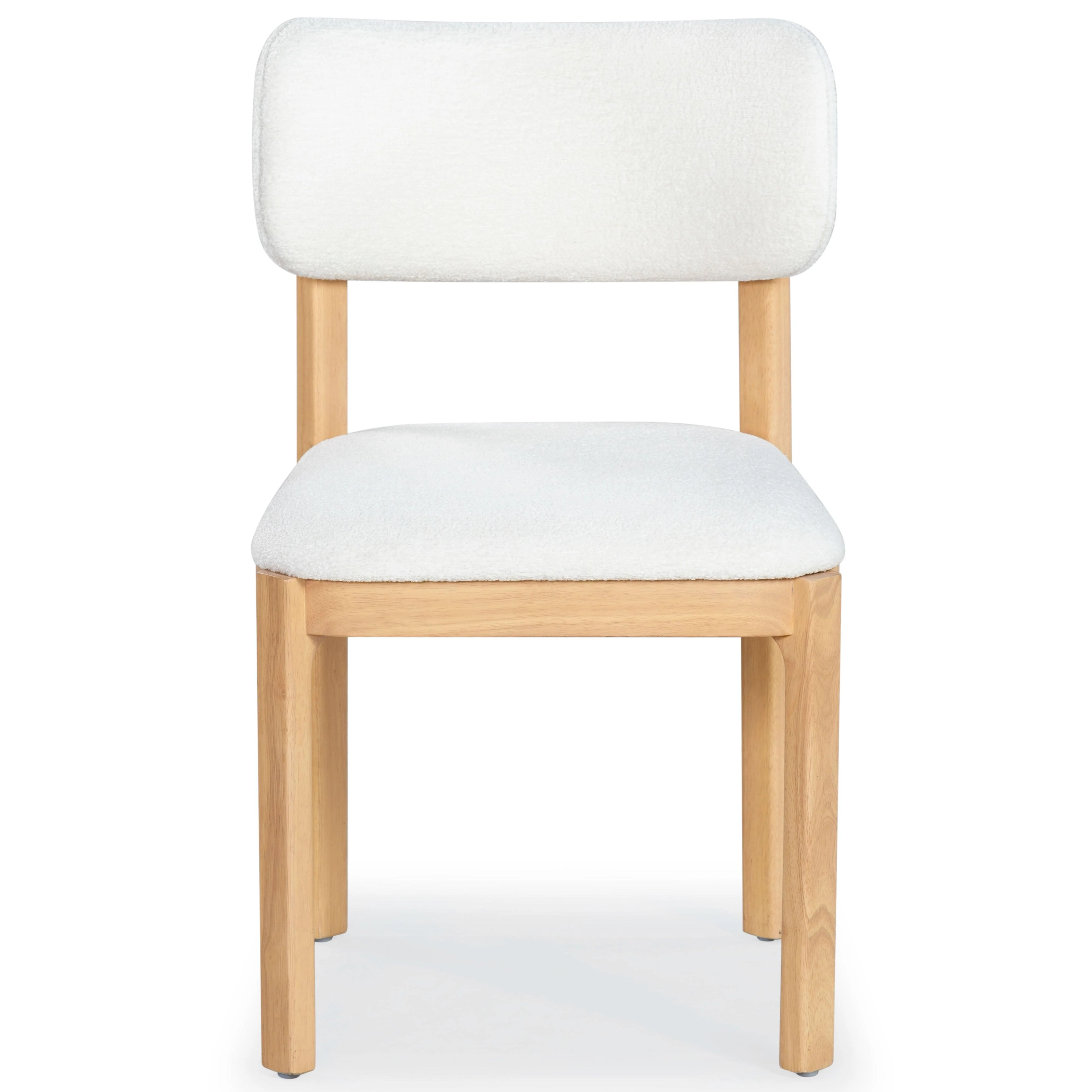 TRYSTAN BOUCLE DINING CHAIR - Remutear