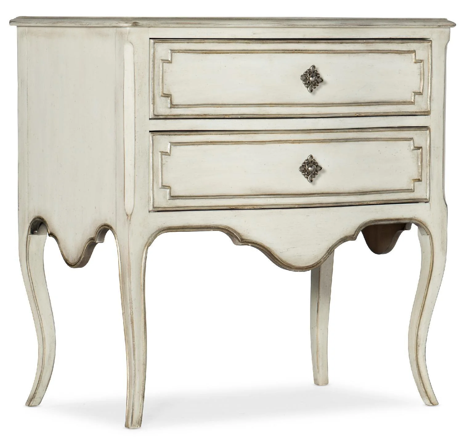 Sanctuary Coco En Blanc Nightstand - Remutear