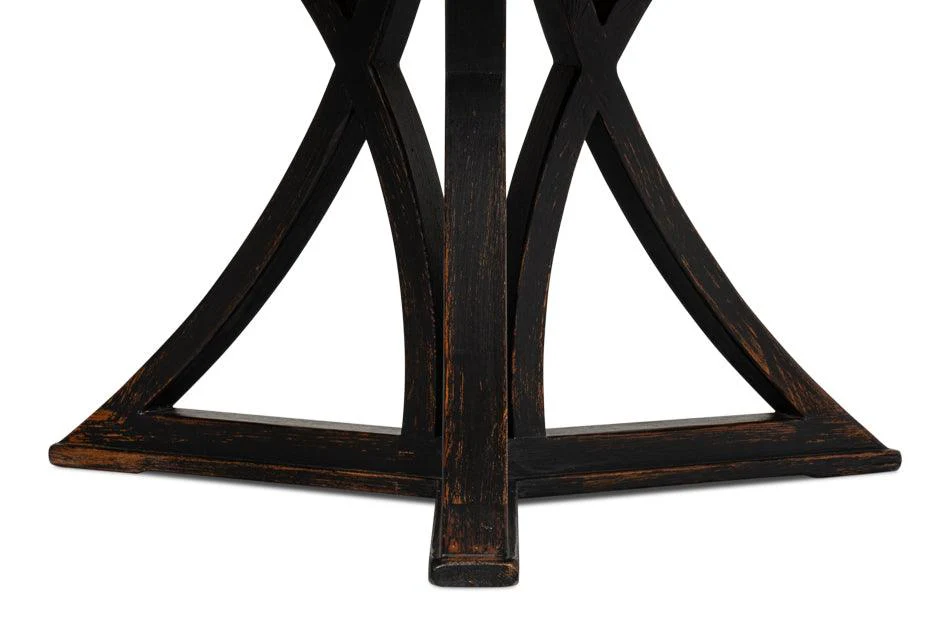 Flying Buttress Dining Table Ant. Black - Remutear