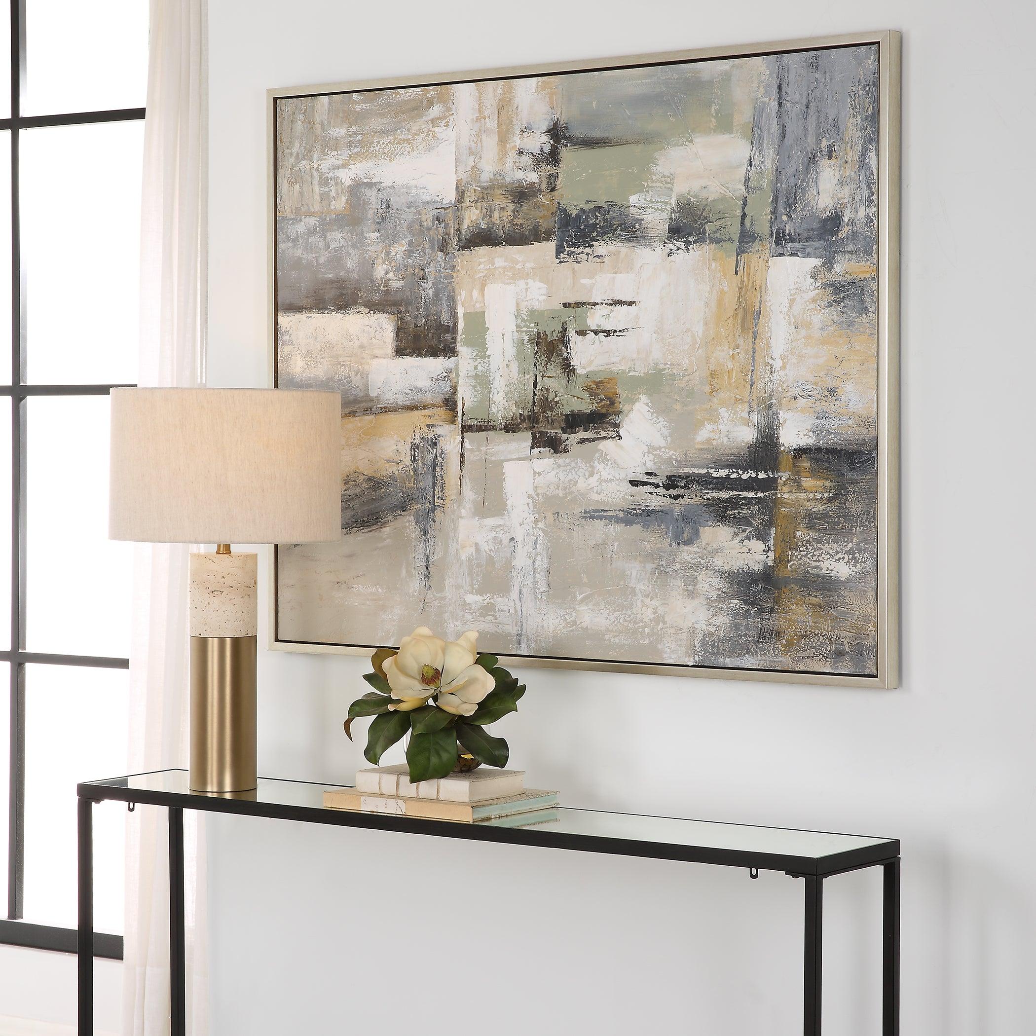 Intuition Hand Painted Abstract Art - Remutear