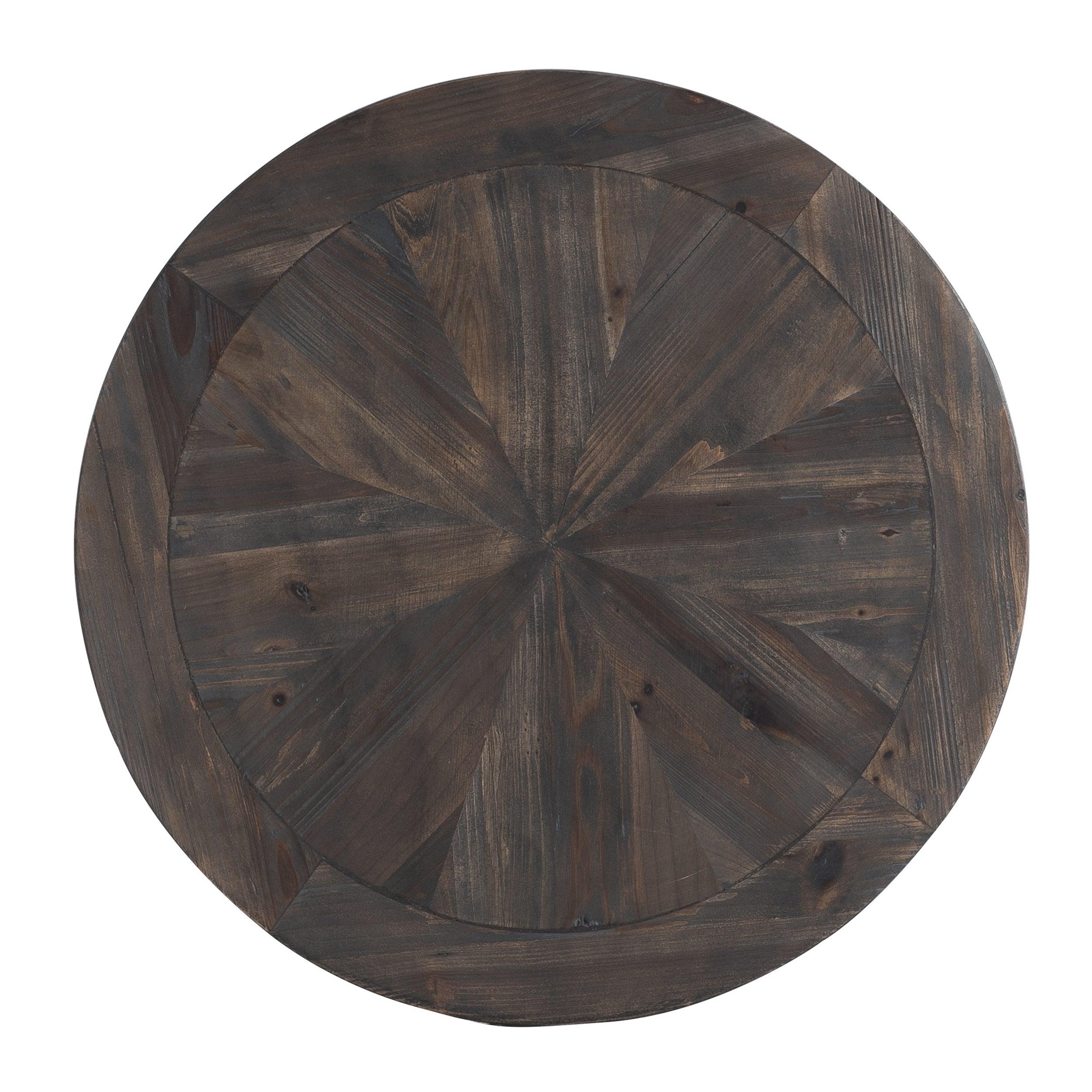 Landsmill Round Industrial End Table - Remutear