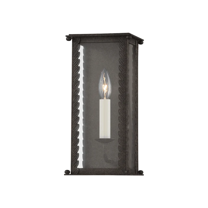ZUMA 1 LIGHT SMALL EXTERIOR WALL SCONCE - Remutear