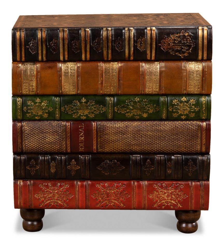 Florentine Books Chairside Chest - Remutear