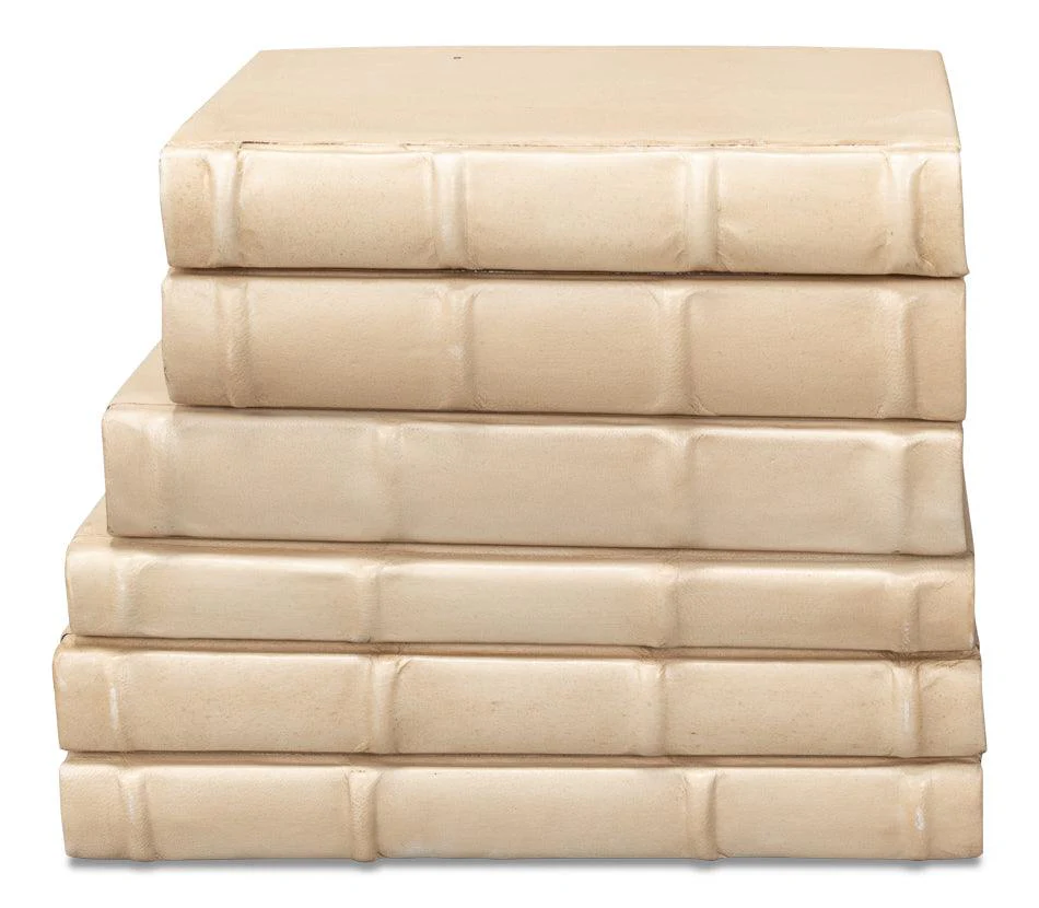 Books - Set Of 12 - Antique White - Remutear