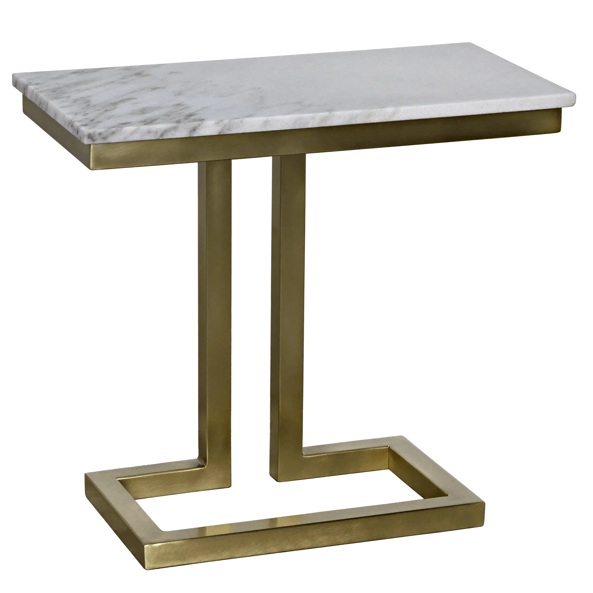Alonzo Side Table - Antique Brass - Remutear