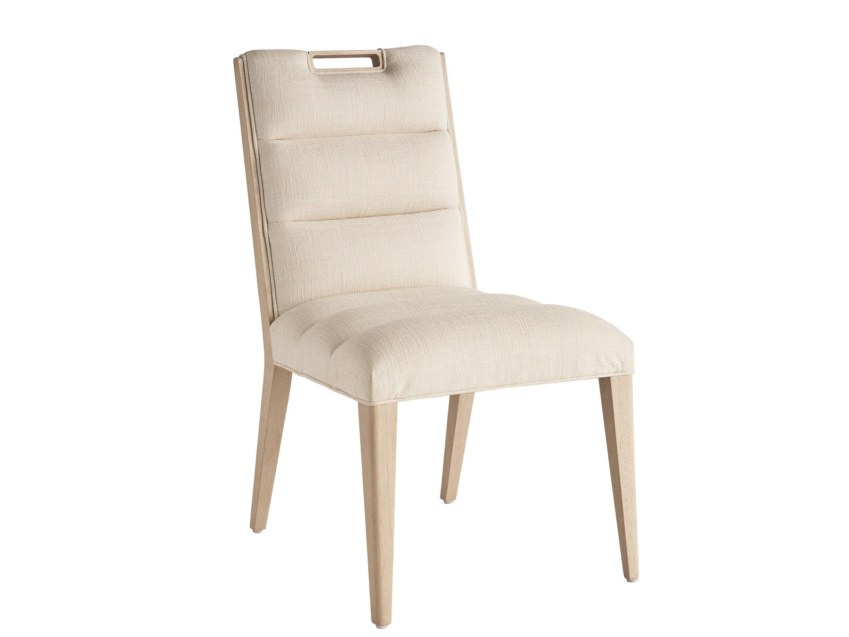 Sunset Key Aiden Channeled Upholstered Side Chair - Remutear